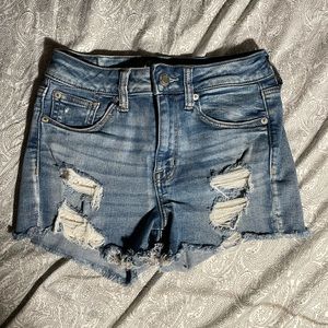 American Eagle hi-rise shorties